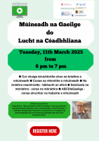 Múineadh na Gaeilge do Lucht na Céadbhliana