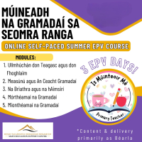 Múineadh na Gramadaí sa Seomra Ranga - July