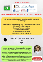 Implementing Models of Co-Teaching