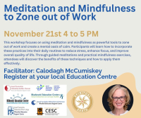 Meditation and Mindfulness to Zone out of Work 