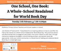 One School, One Book: A Whole-School Readaloud for World Book Day