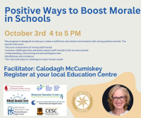 Positive Ways to boost morale in Schools 