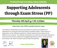 Supporting Adolescents through Exam Stress