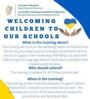 ESCI and NEPS Primary Welcoming Children to Our Schools Webinar (Option 2)